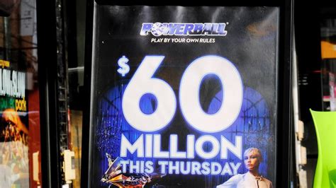 Powerball draw 1429: winning numbers for the $60m jackpot, .